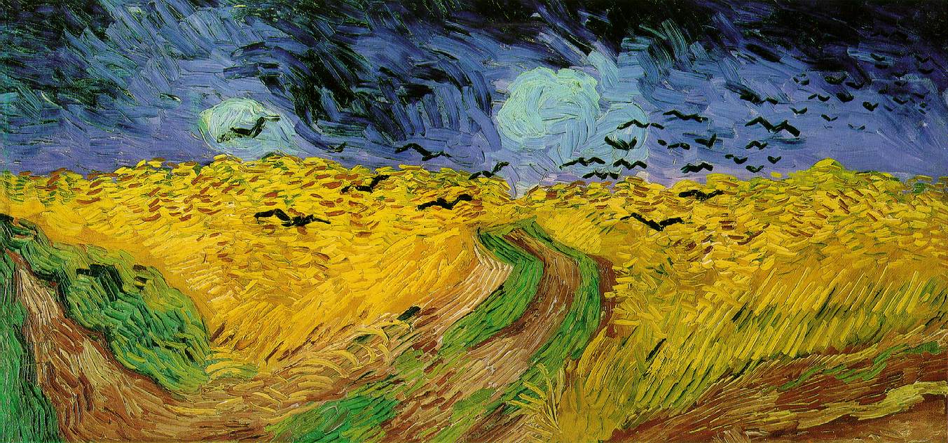 Vincent_van_Gogh_Wheat Field with Crows(1890)