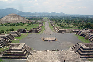 特奧蒂瓦坎（Teotihuacan）。圖片來源：維基百科。