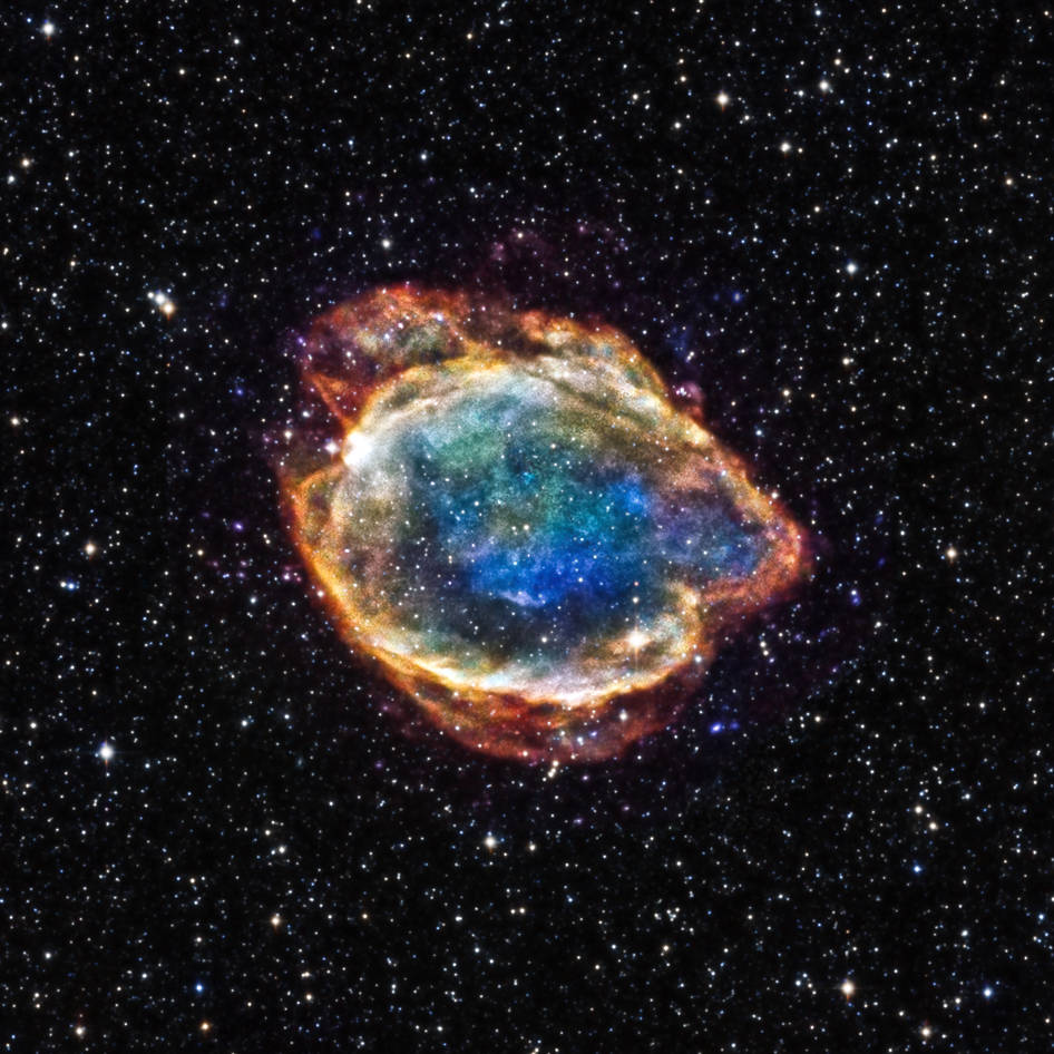G299 Ia 超新星殘骸 圖片來源:維基百科