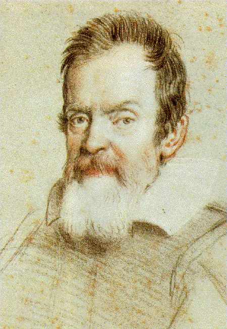 伽利略像(圖像來源：維基百科)