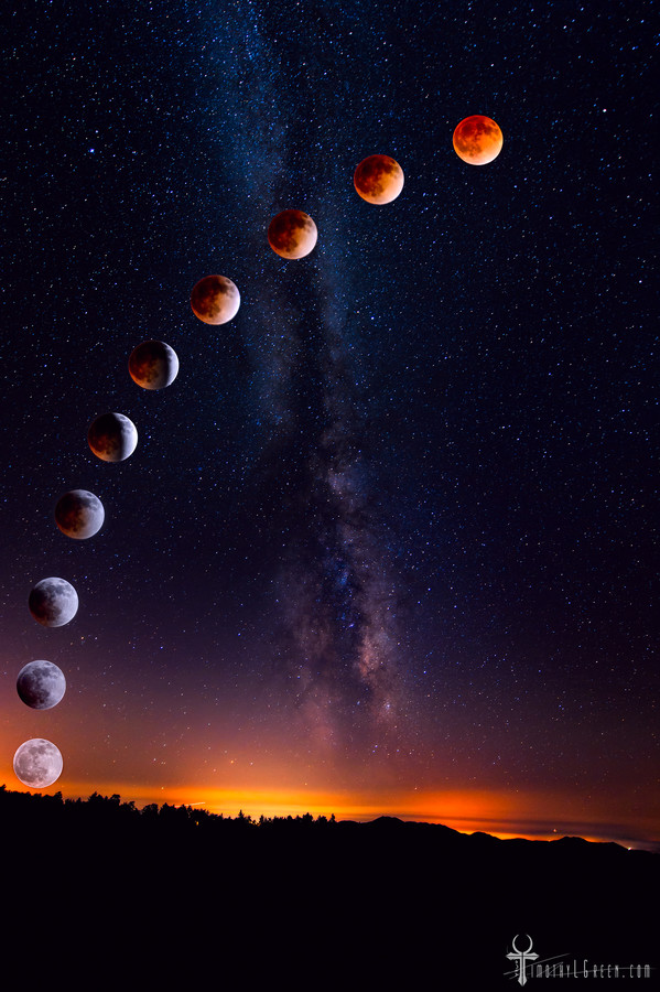 7 The Blood Moon by Timothy Green on 500px