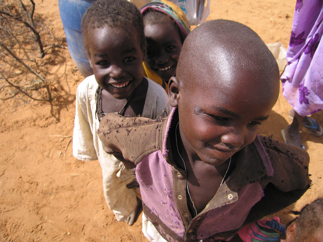 IDP children in Zamzam North Darfur State