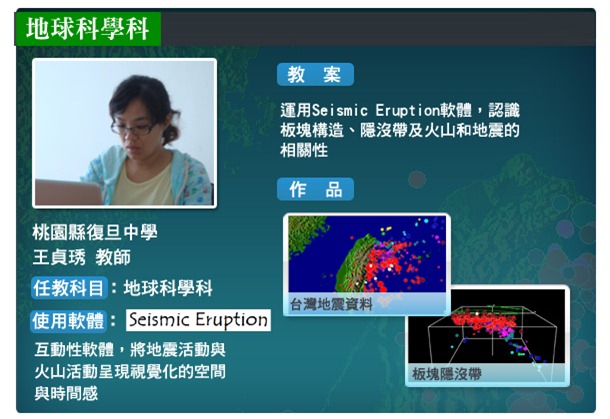 地球科學科使用自由軟體範例